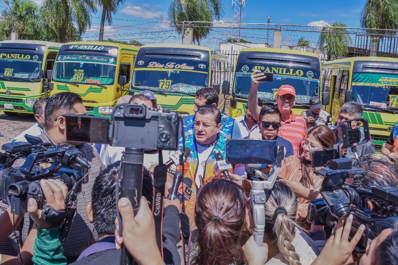 Refuerzan la seguridad en el transporte público: Instalan cámaras en la línea 79