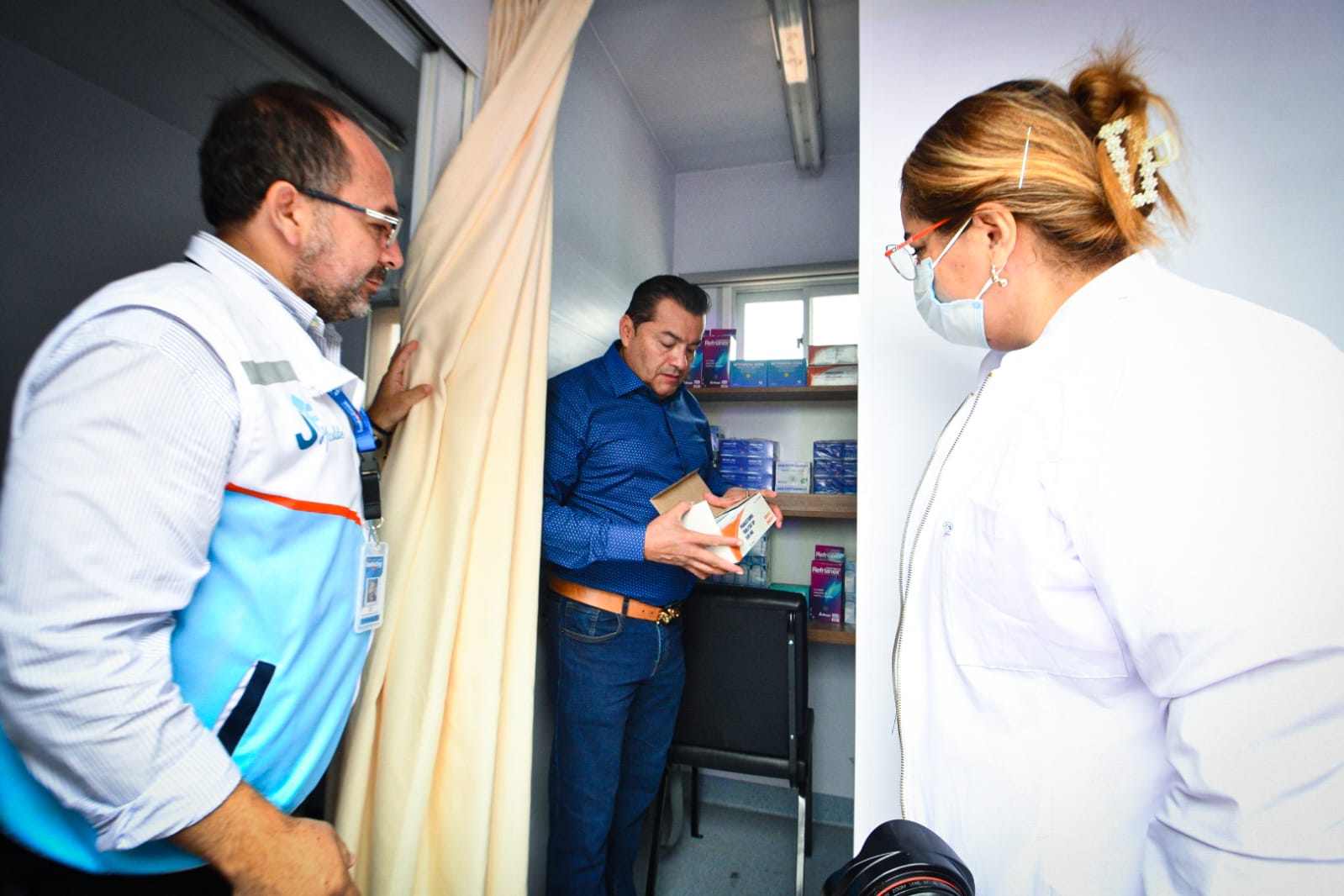La Alcaldía cruceña lleva salud a los distritos con tres hospitales móviles