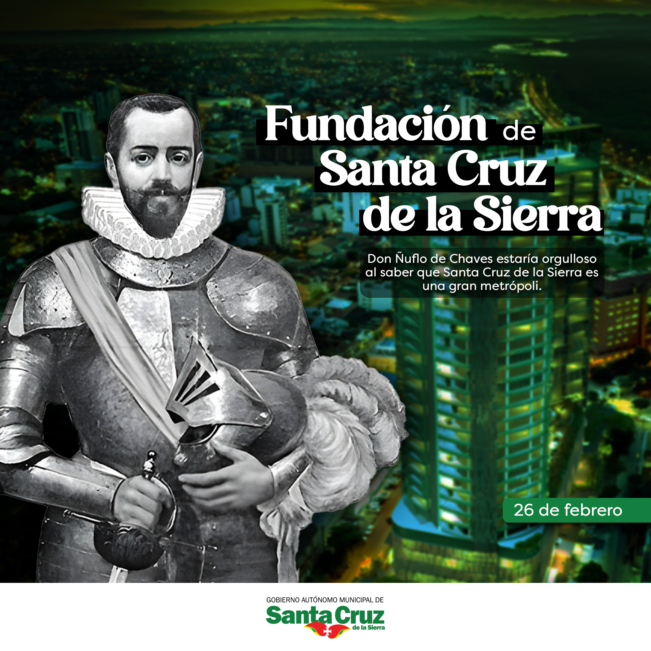 Fundación de Santa Cruz de la Sierra